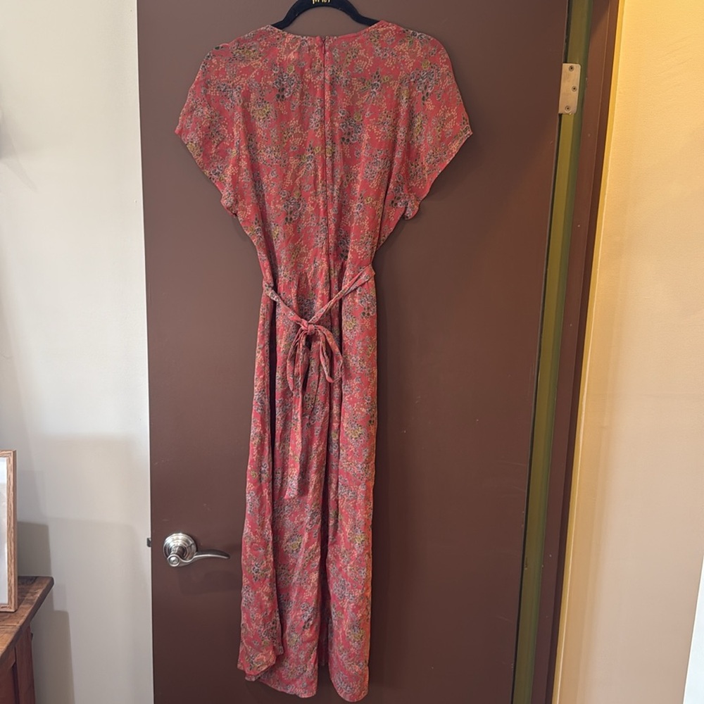 REFORMATION Floral Deep V Maxi Dress - Picture 4 of 6